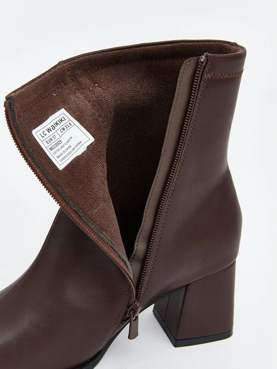 LCW STEPS حذاء طويل خمري نساء