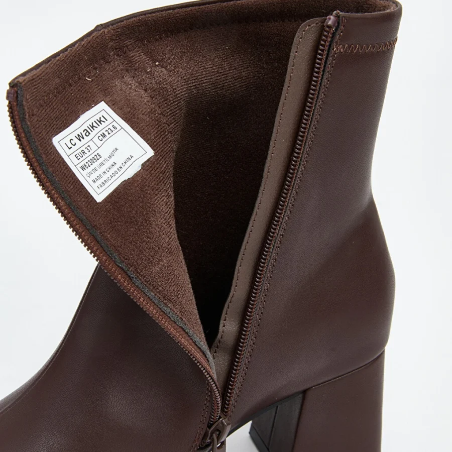 LCW STEPS حذاء طويل خمري نساء